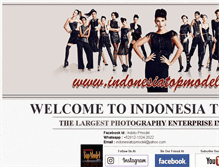 Tablet Screenshot of indonesiatopmodel.com